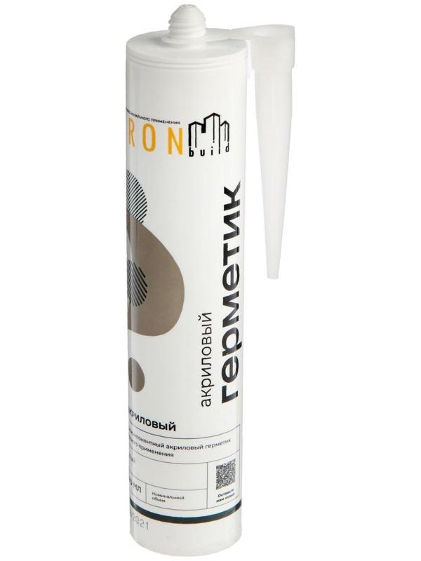 Герметик KRONbuild, акриловый, белый, 280 мл