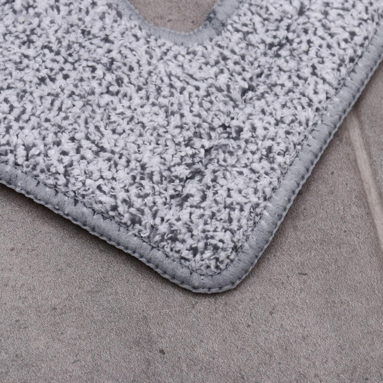 Насадка для плоской швабры с вертикальным отжимом, 38×12 см, ммикрофибра, цвет серый