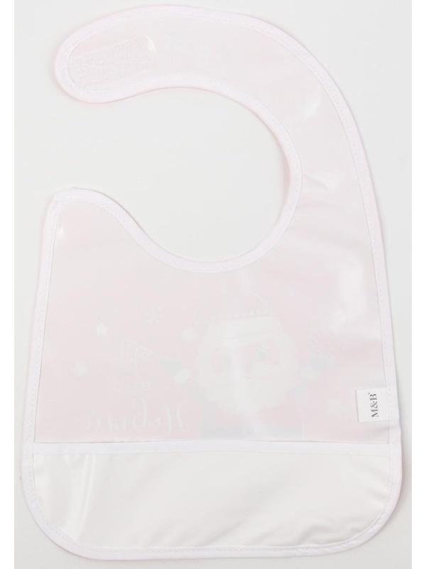 Нагрудник «Мой 1 Новый Год» непромокаемый на липучке, ПВХ, новогодняя подарочная упаковка