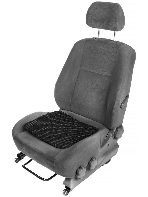 Подогрев сидений Cartage, без спинки, без регулятора, 12 В, 30 Вт, 38х38 см, греющий жгут - нити MicroHEAT