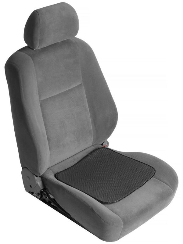 Подогрев сидений Cartage, без спинки, без регулятора, 12 В, 30 Вт, 38х38 см, греющий жгут - нити MicroHEAT