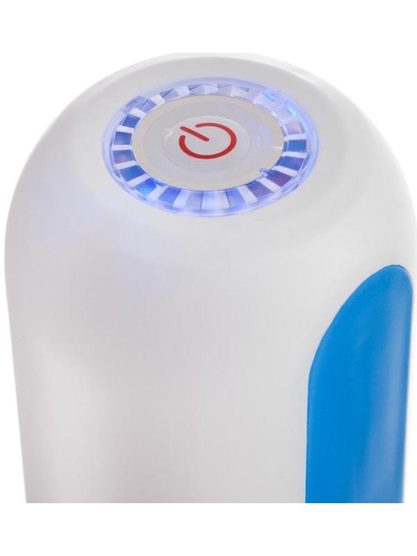 Помпа Centek CT-3000 White, электрическая, 5 Вт, 1.2 л/мин, 1200 мАч, от USB, бело-голубая