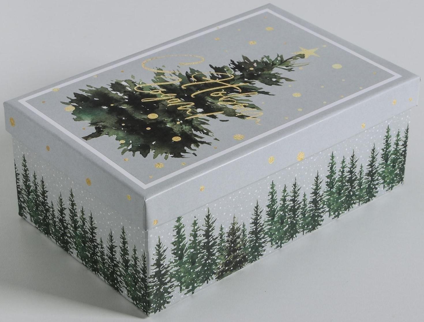 Набор подарочных коробок 10 в 1 «Акварельный», 12 × 7 × 4 - 32.5 × 20 × 12.5 см