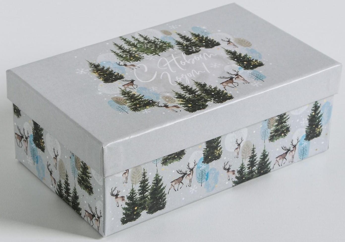 Набор подарочных коробок 10 в 1 «Акварельный», 12 × 7 × 4 - 32.5 × 20 × 12.5 см