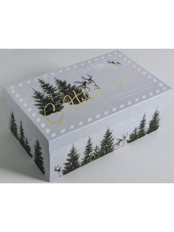 Набор подарочных коробок 10 в 1 «Акварельный», 12 × 7 × 4 - 32.5 × 20 × 12.5 см