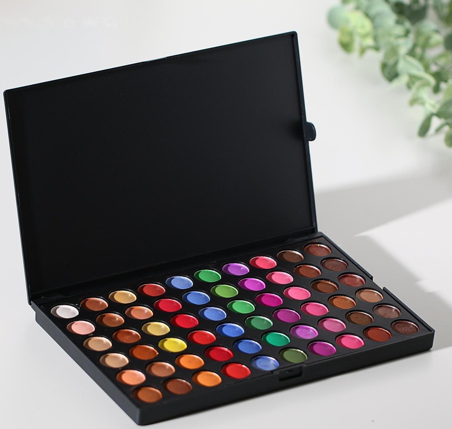 Палетка теней для век, 120 цветов