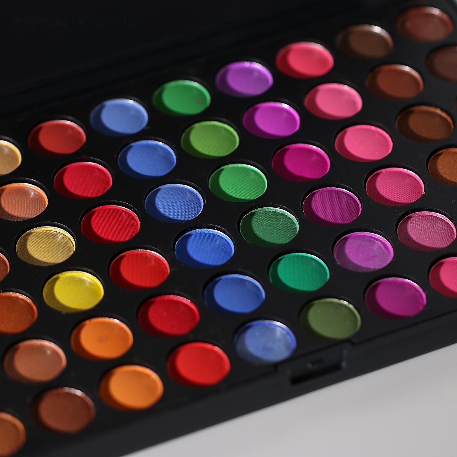 Палетка теней для век, 120 цветов