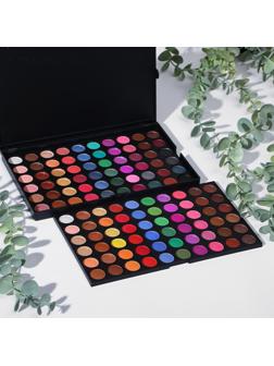 Палетка теней для век, 120 цветов