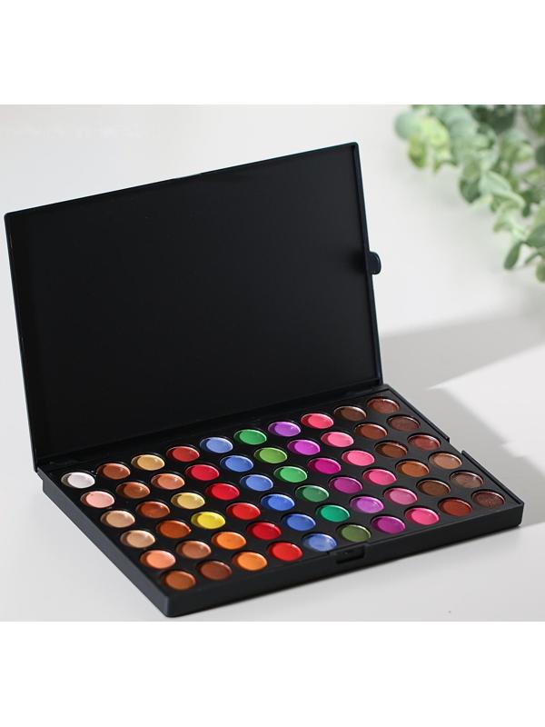 Палетка теней для век, 120 цветов