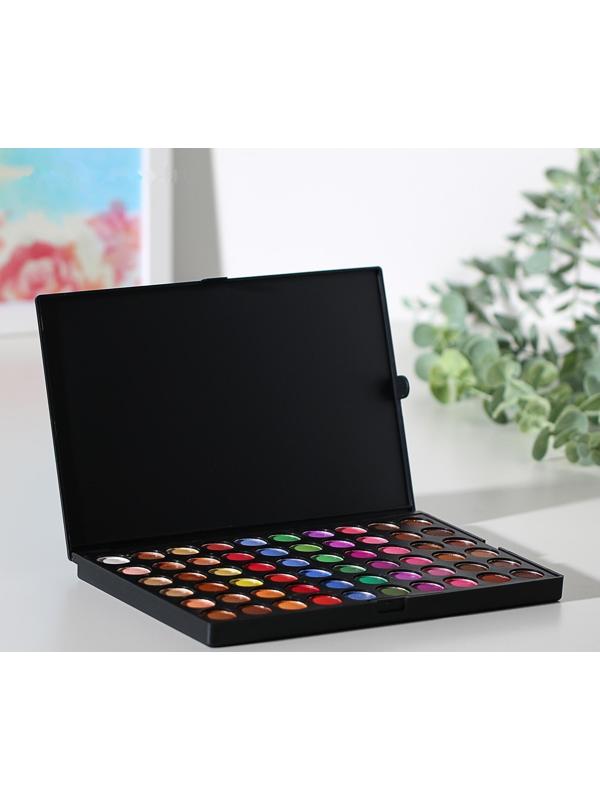 Палетка теней для век, 120 цветов