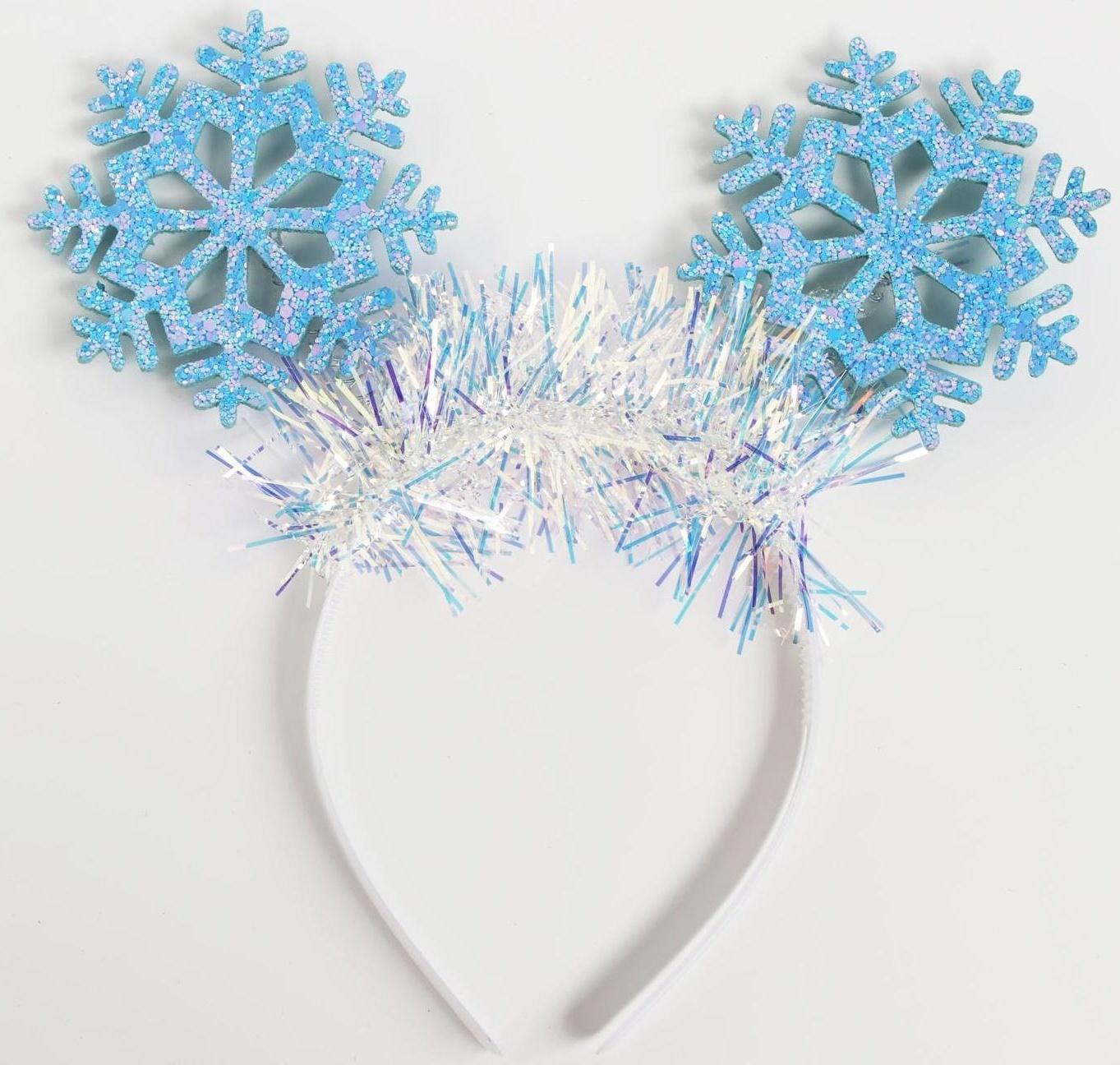 Карнавальный ободок «Снежинки»