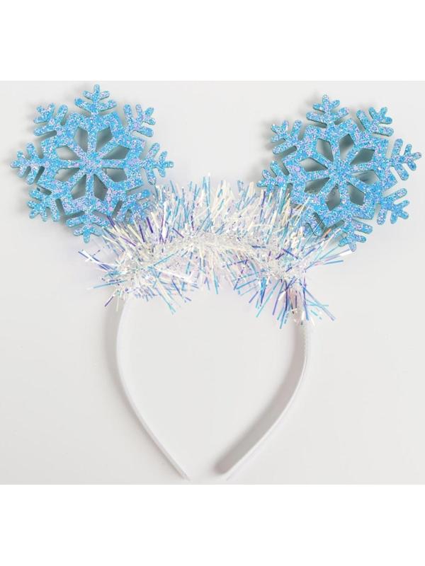 Карнавальный ободок «Снежинки»