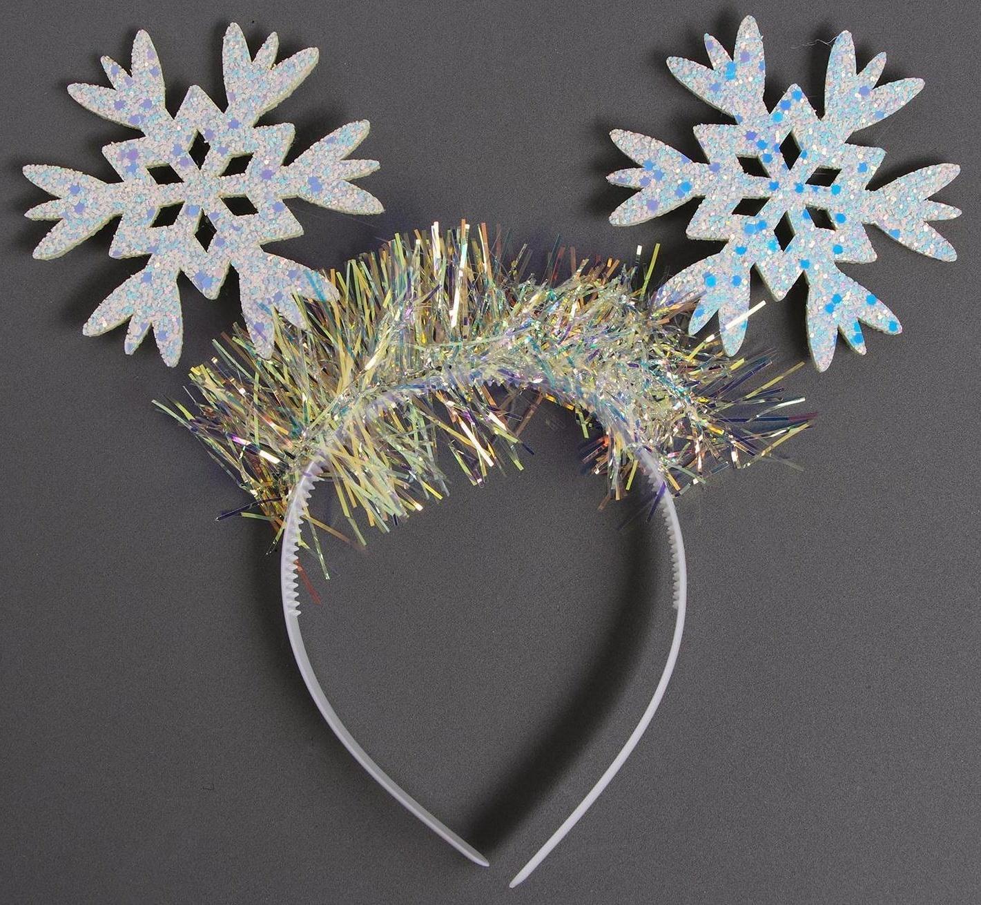Карнавальный ободок «Снежинки»