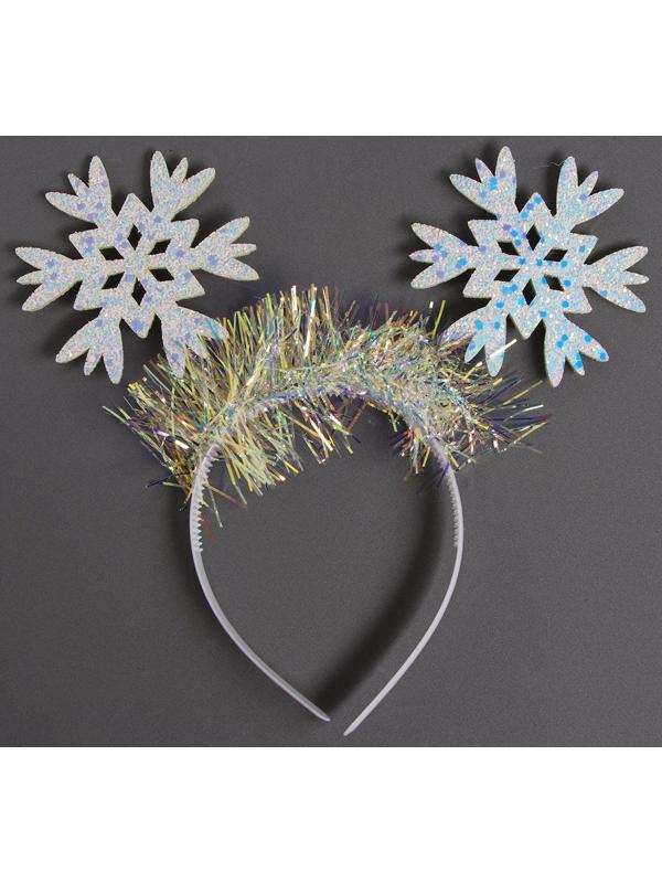 Карнавальный ободок «Снежинки»