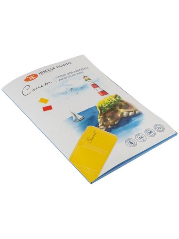 Бумага для акварели в папке А4, ЗХК 