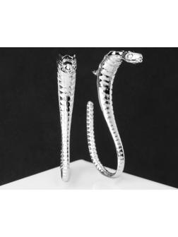 Серьги металл 