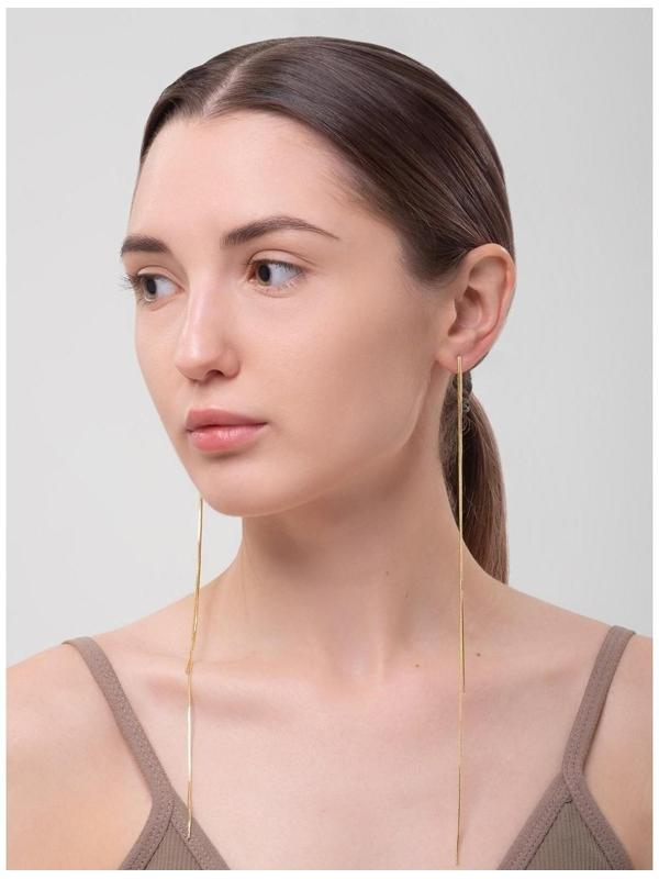 Серьги висячие 