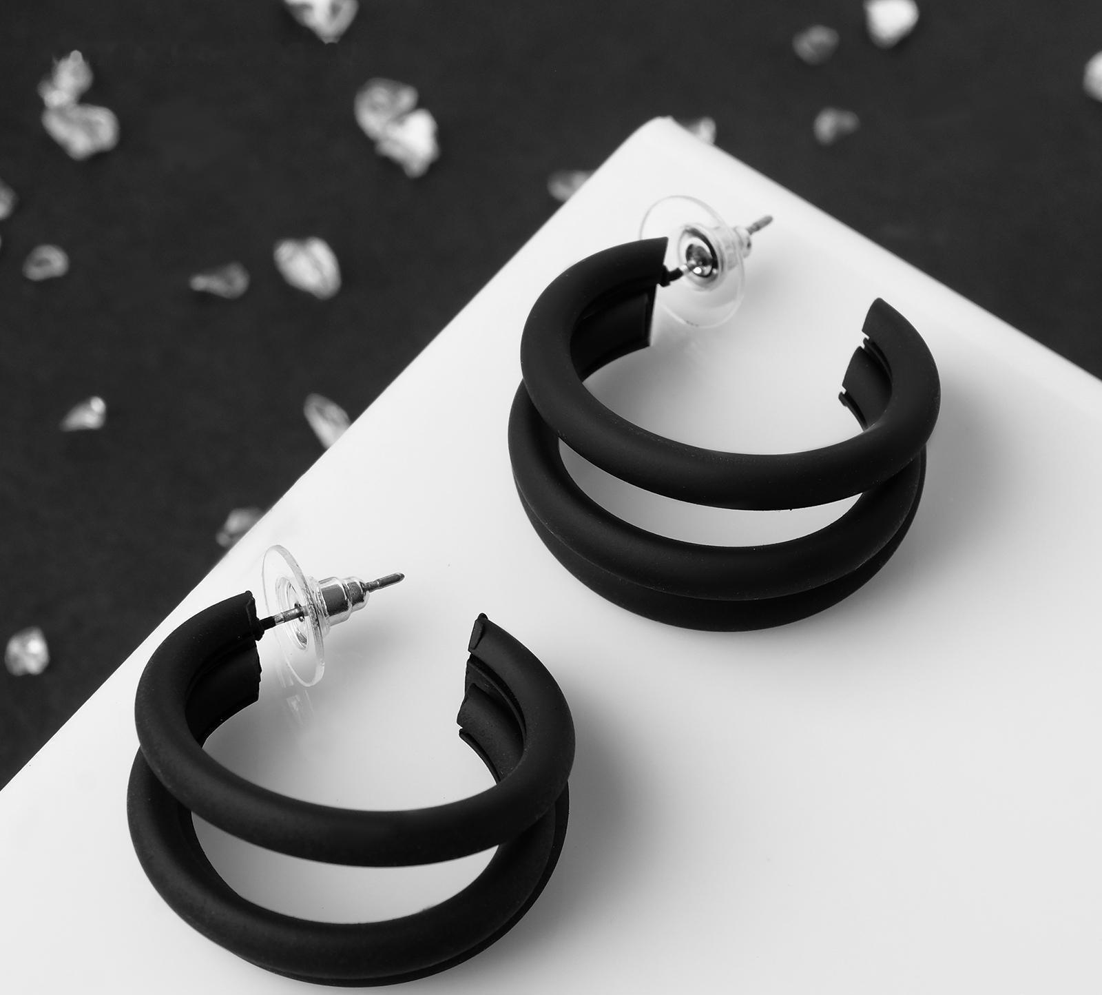 Серьги-кольца 