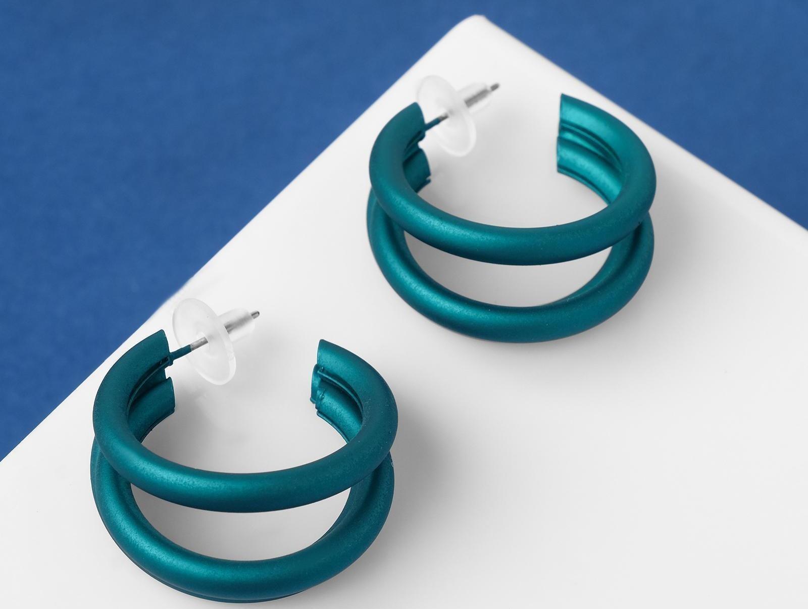 Серьги-кольца 