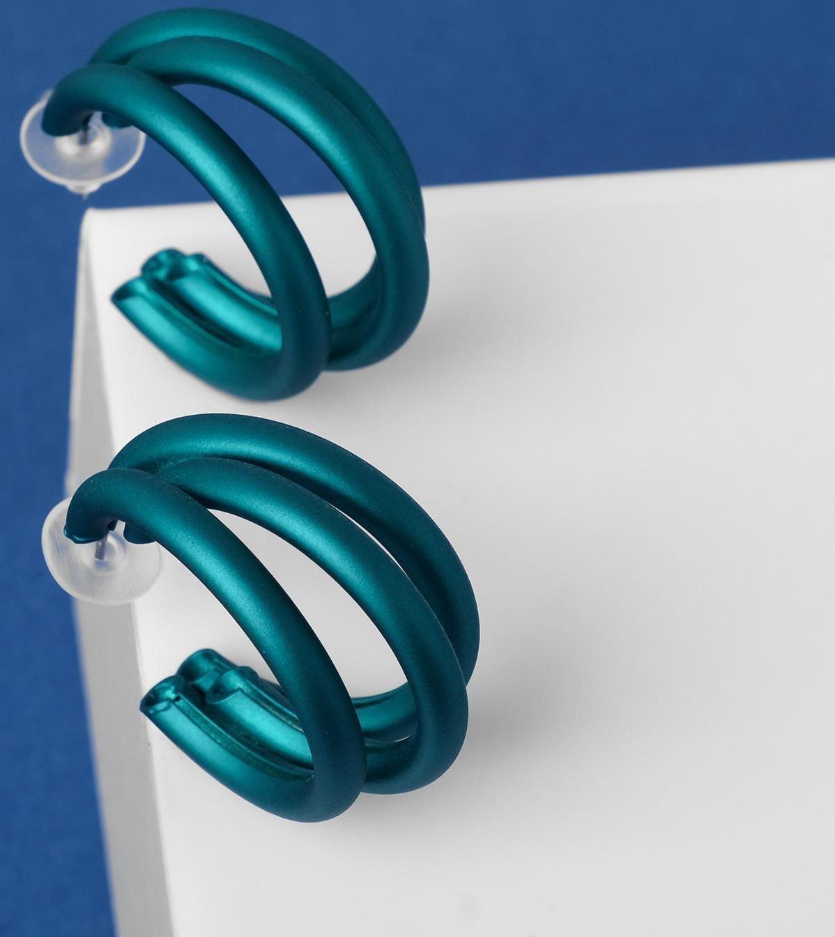 Серьги-кольца 