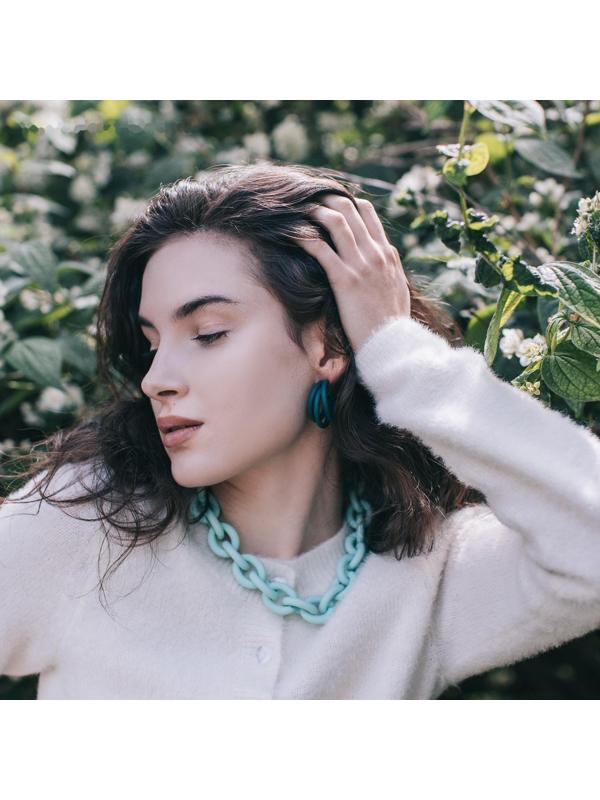 Серьги-кольца 