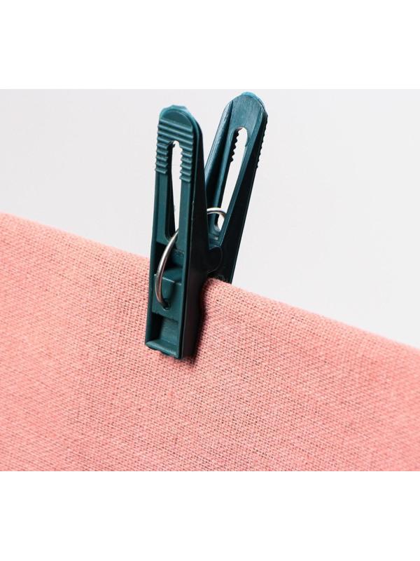 Прищепка бельевая, 6 см, микс