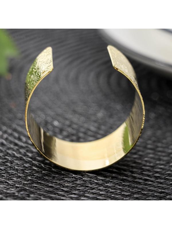 Кольцо для салфетки «Марокко», 4,8×3 см, цвет золотой