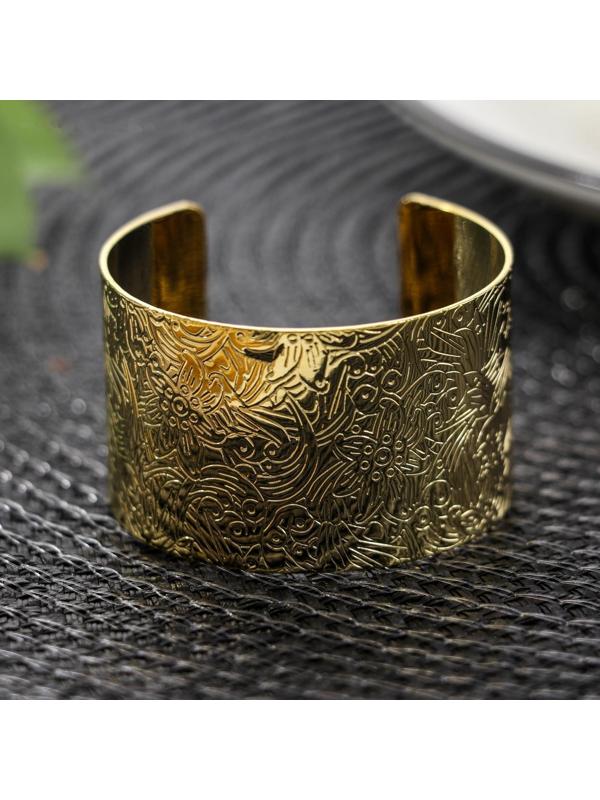 Кольцо для салфетки «Марокко», 4,8×3 см, цвет золотой