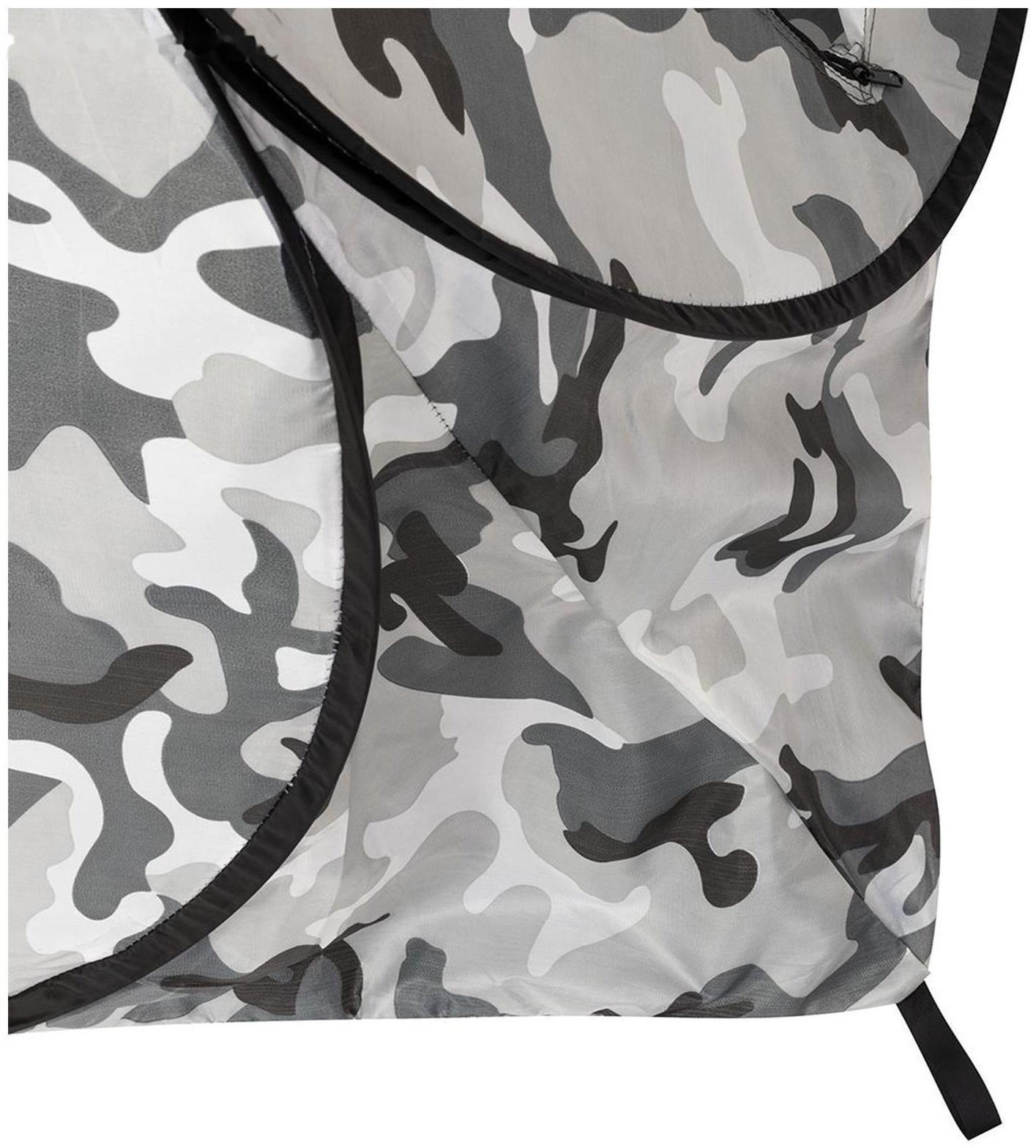 Палатка зимняя автомат, дно на молнии, 1,5 × 1,5 м, цвет КМФ