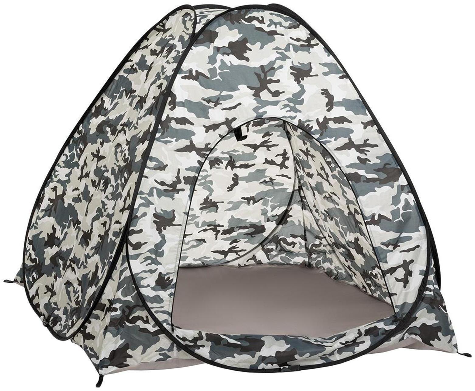 Палатка зимняя автомат, дно на молнии, 1,5 × 1,5 м, цвет КМФ