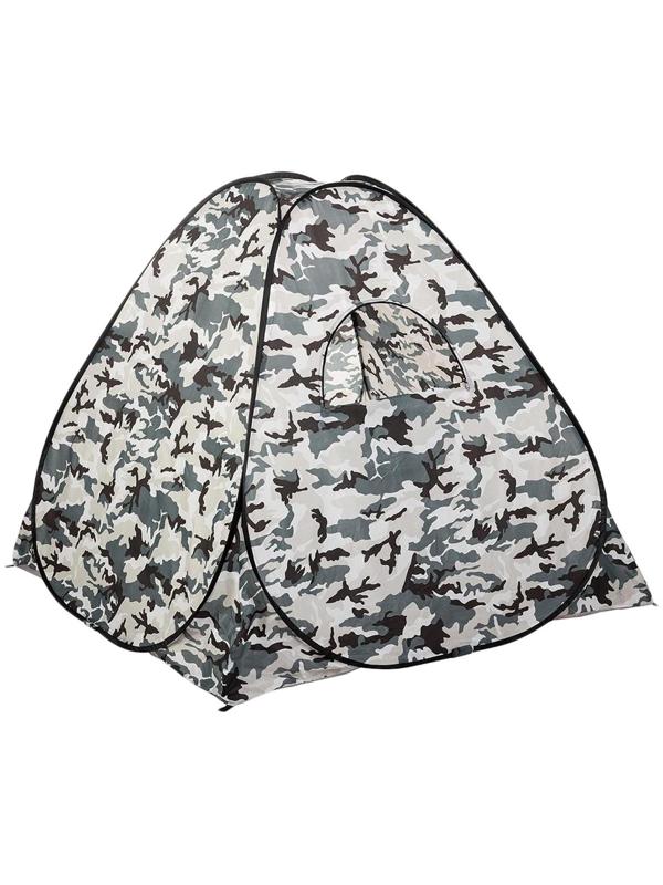 Палатка зимняя автомат, дно на молнии, 1,5 × 1,5 м, цвет КМФ