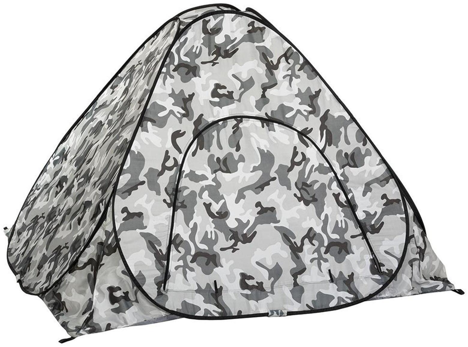 Палатка зимняя автомат, дно на молнии, 2 × 2 м, цвет КМФ