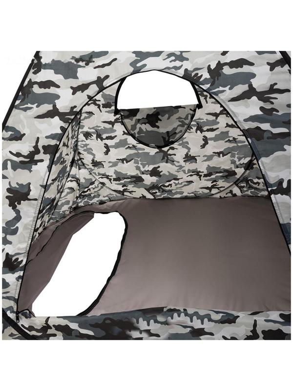 Палатка зимняя автомат, дно на молнии, 2 × 2 м, цвет КМФ