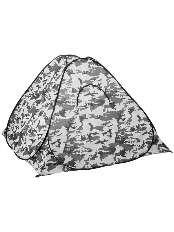 Палатка зимняя автомат, дно на молнии, 2 × 2 м, цвет КМФ