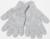 Перчатки для девочки, цвет серый, размер 14