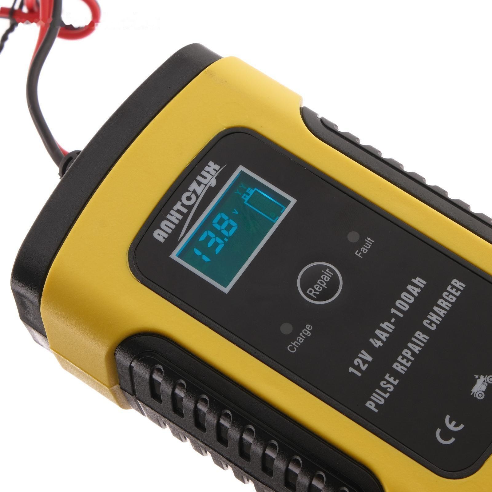 Зарядное устройство АКБ 6-12 В, 6 А, автомат, 220 В, 87 Вт, LED дисплей