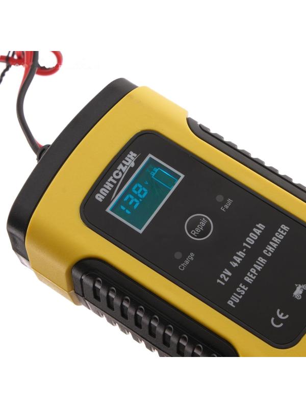 Зарядное устройство АКБ 6-12 В, 6 А, автомат, 220 В, 87 Вт, LED дисплей