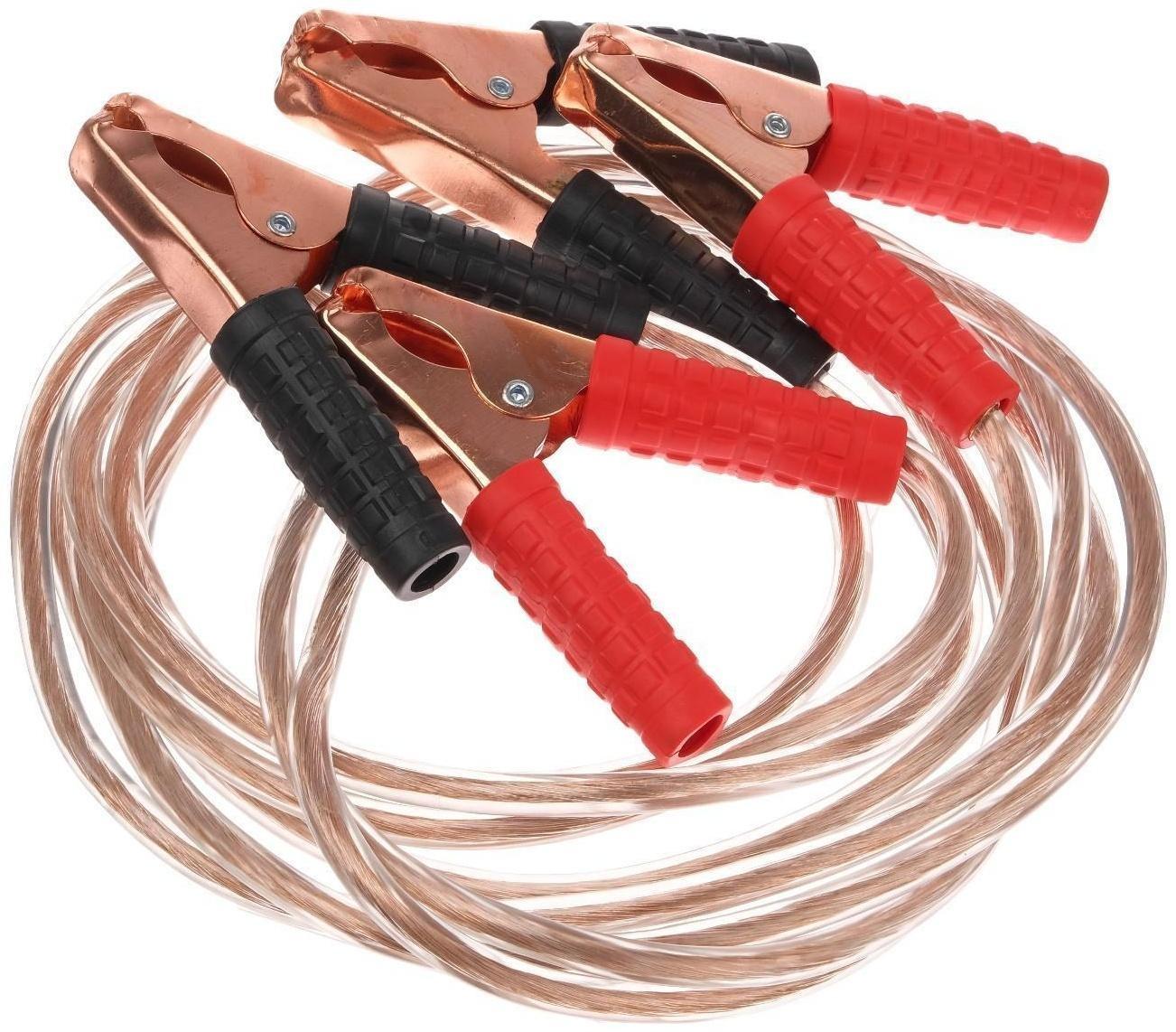 Провода стартерные для прикуривания морозостойкие 200А, 2 м МАЯКАВТО