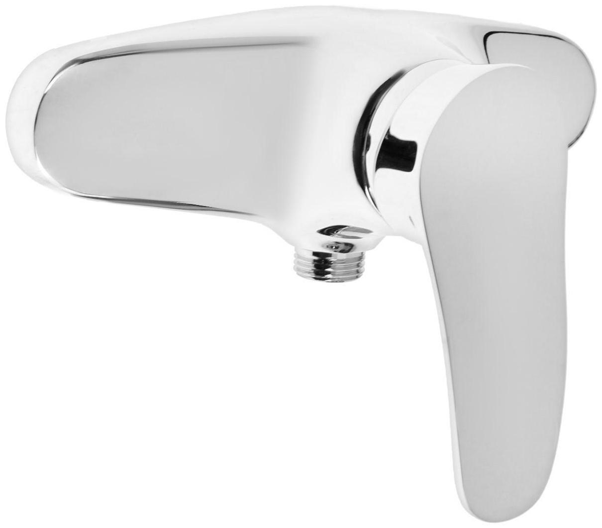 Смеситель для биде ARCO А50, однорычажный, настенный, с гигиеническим душем, хром