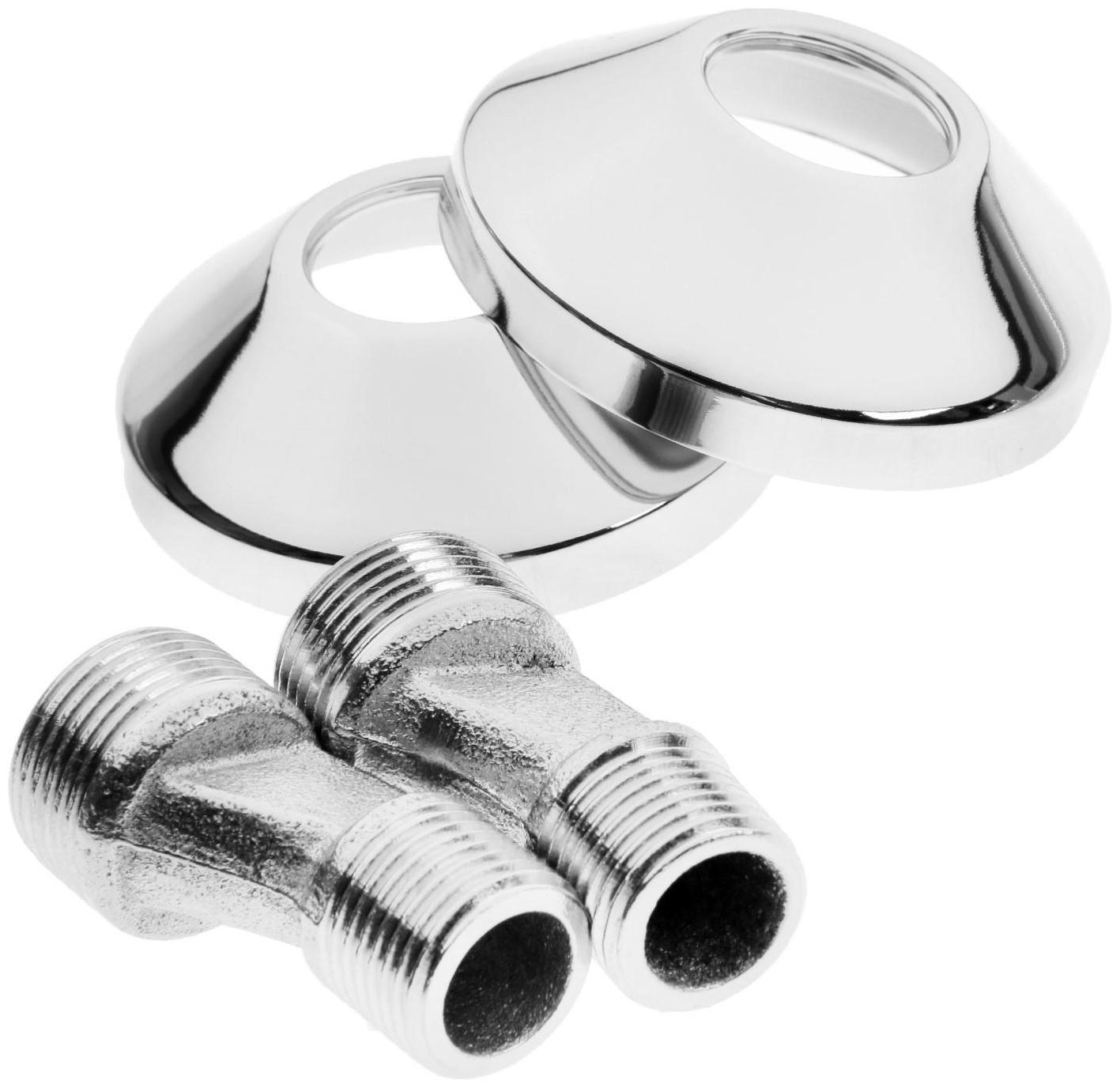 Смеситель для душа ARCO А5507, двухвентильный, хром