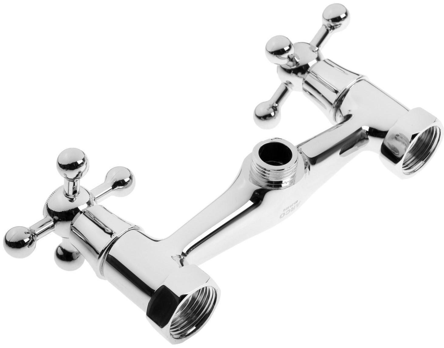 Смеситель для душа ARCO А5507, двухвентильный, хром