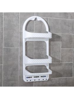 Полка навесная для ванной комнаты, цвет МИКС