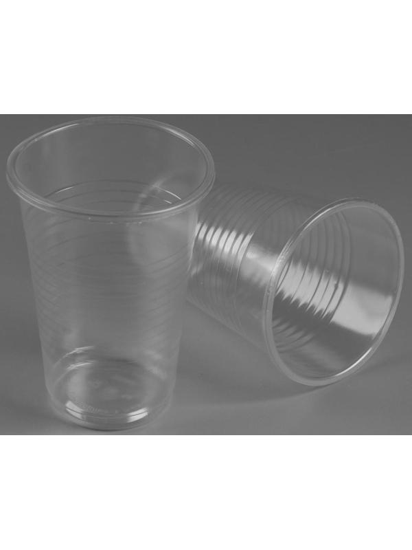 Стакан одноразовый «Прозрачный» 200 мл. / 100 шт.