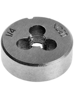 Плашка дюймовая ТУНДРА, 1/4