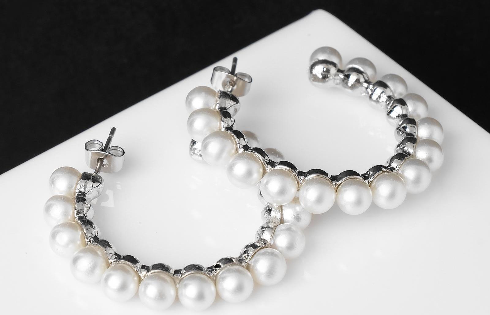 Серьги-кольца 