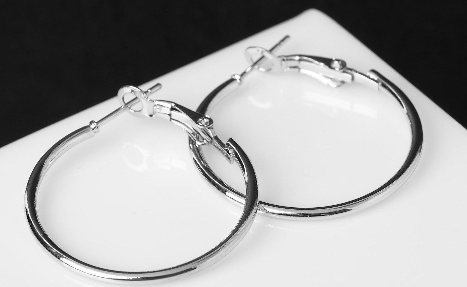 Серьги-кольца 