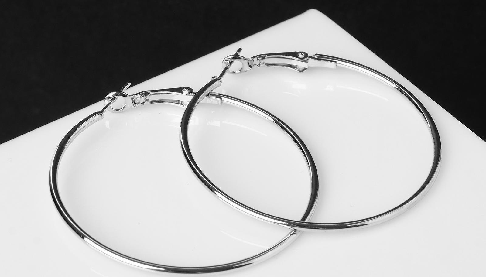 Серьги-кольца 