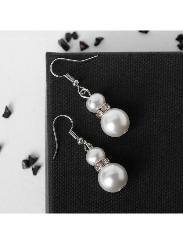 Серьги с жемчугом 