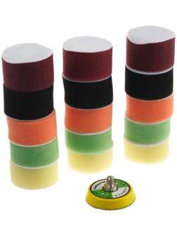 Круг для полировки TORSO, 50 мм, набор 16 предметов