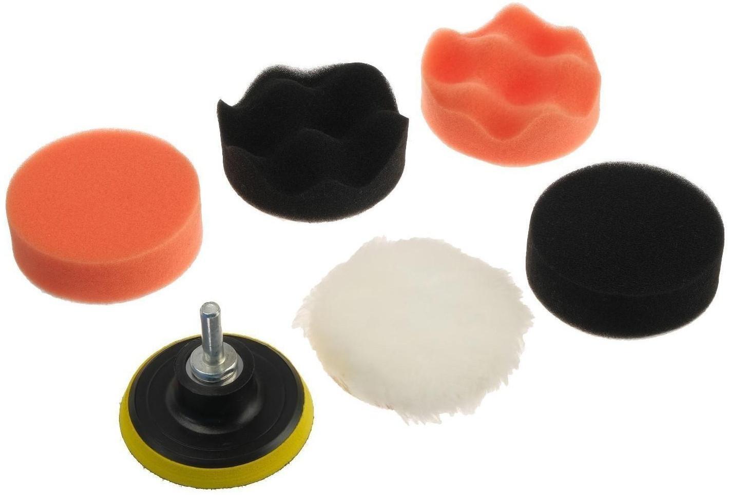 Круг для полировки TORSO, 75 мм, набор 7 предметов